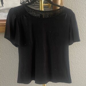 W5 Elegant Black Blouse